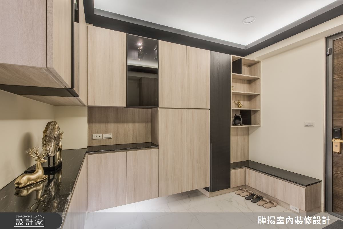 50坪新成屋(5年以下)＿現代風玄關案例圖片＿驊揚室內裝修設計有限公司＿驊揚_15之3