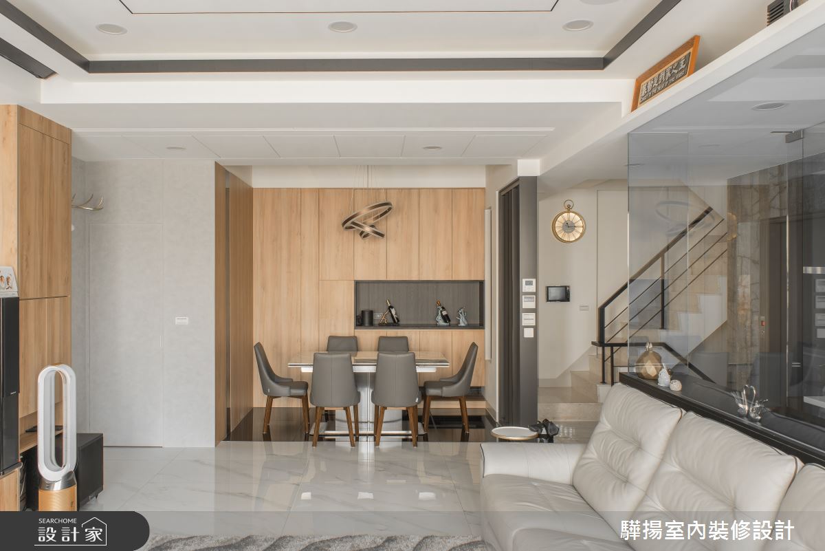 50坪新成屋(5年以下)＿現代風客廳案例圖片＿驊揚室內裝修設計有限公司＿驊揚_15之10