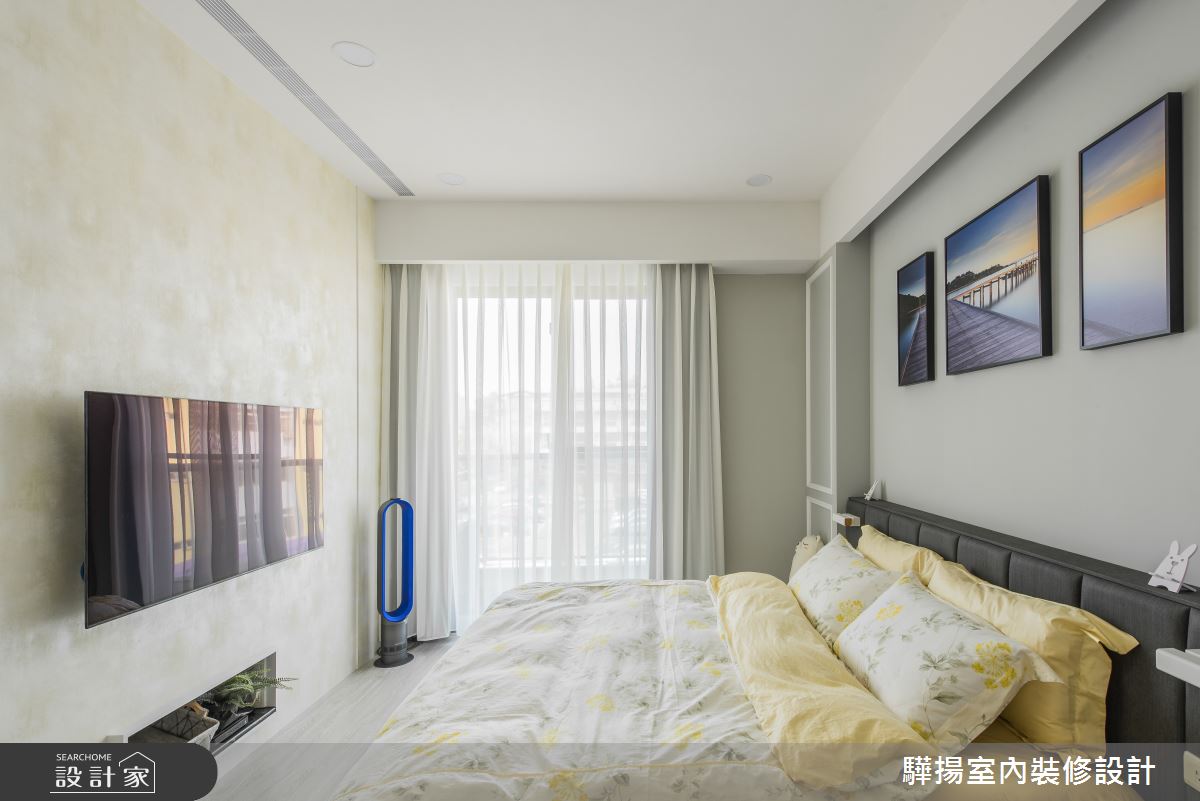50坪新成屋(5年以下)＿現代風臥室案例圖片＿驊揚室內裝修設計有限公司＿驊揚_15之21