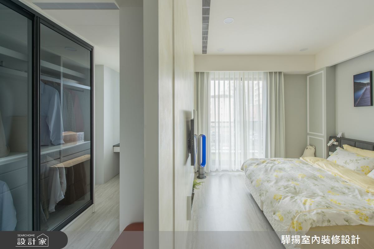 50坪新成屋(5年以下)＿現代風臥室案例圖片＿驊揚室內裝修設計有限公司＿驊揚_15之24
