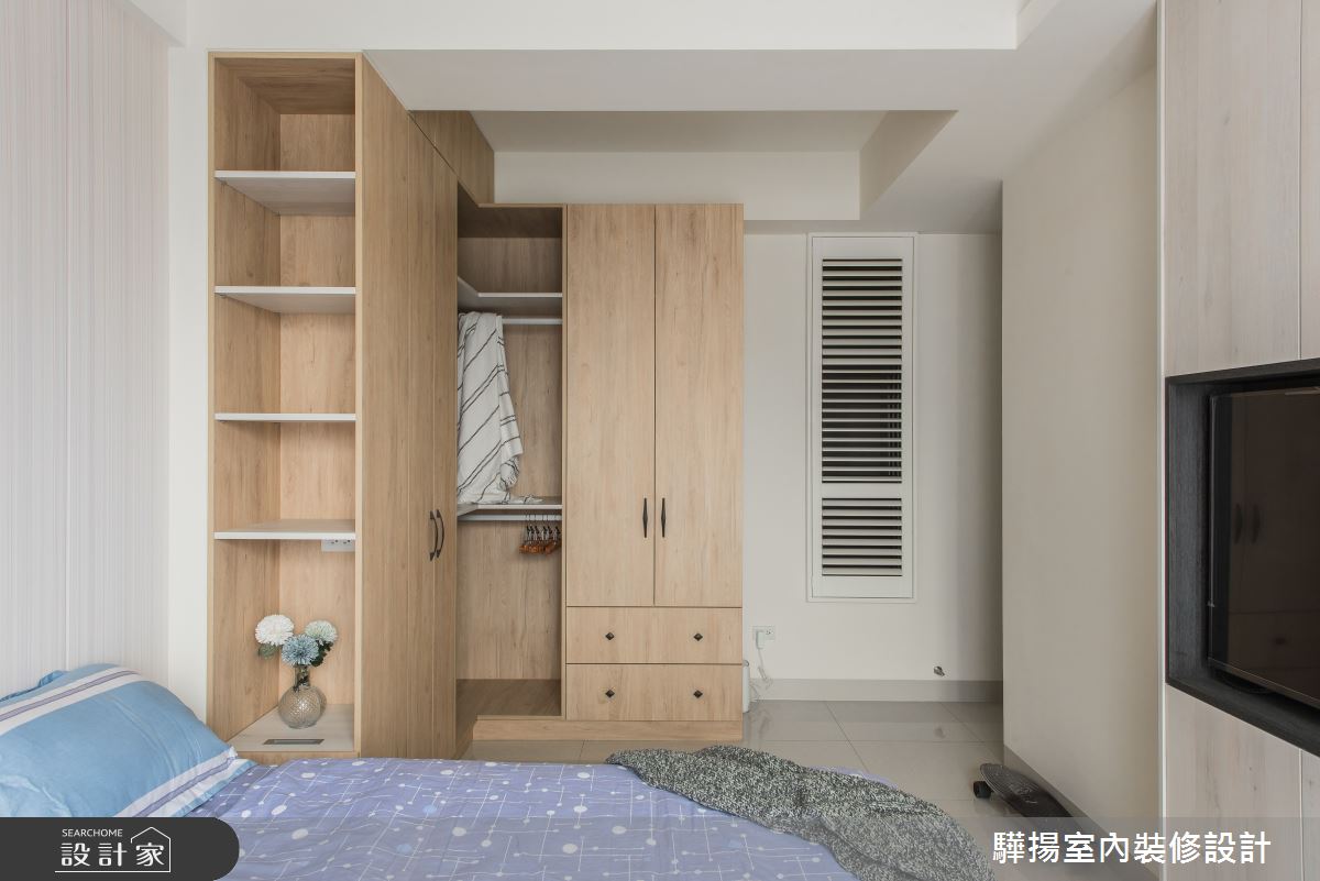 50坪新成屋(5年以下)＿現代風臥室案例圖片＿驊揚室內裝修設計有限公司＿驊揚_15之28