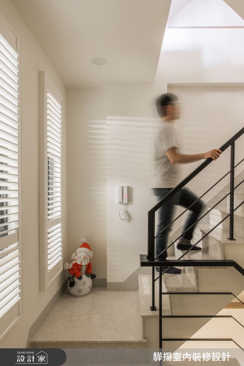 50坪新成屋(5年以下)＿現代風樓梯案例圖片＿驊揚室內裝修設計有限公司＿驊揚_15之19