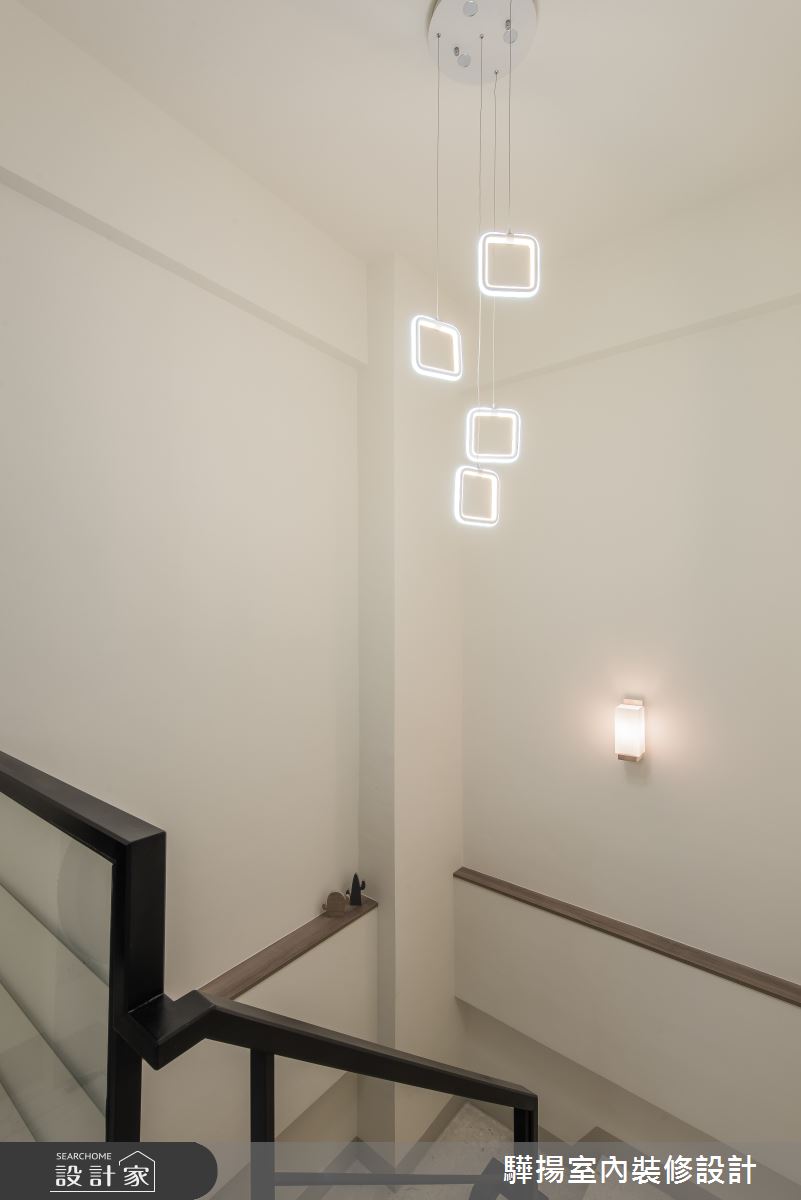 50坪新成屋(5年以下)＿現代風樓梯案例圖片＿驊揚室內裝修設計有限公司＿驊揚_15之20