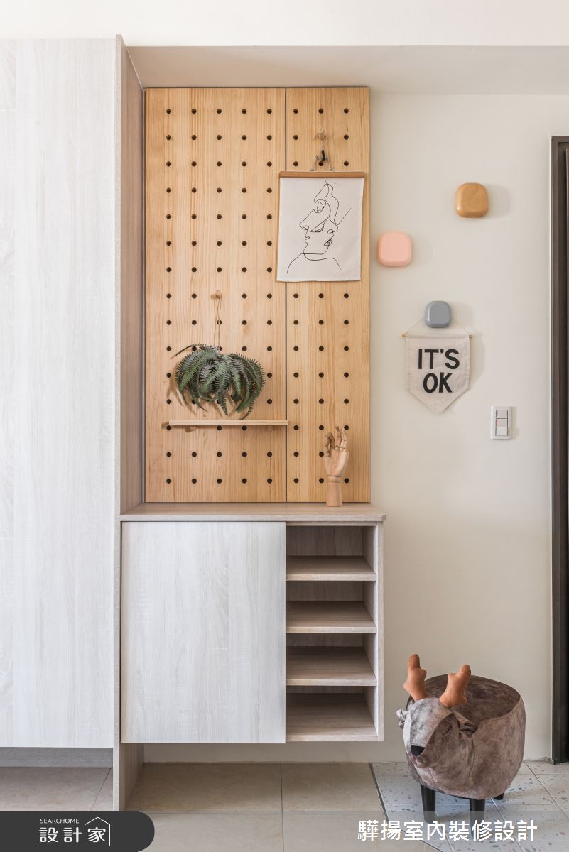 13坪新成屋(5年以下)＿北歐風玄關案例圖片＿驊揚室內裝修設計有限公司＿驊揚_16之12