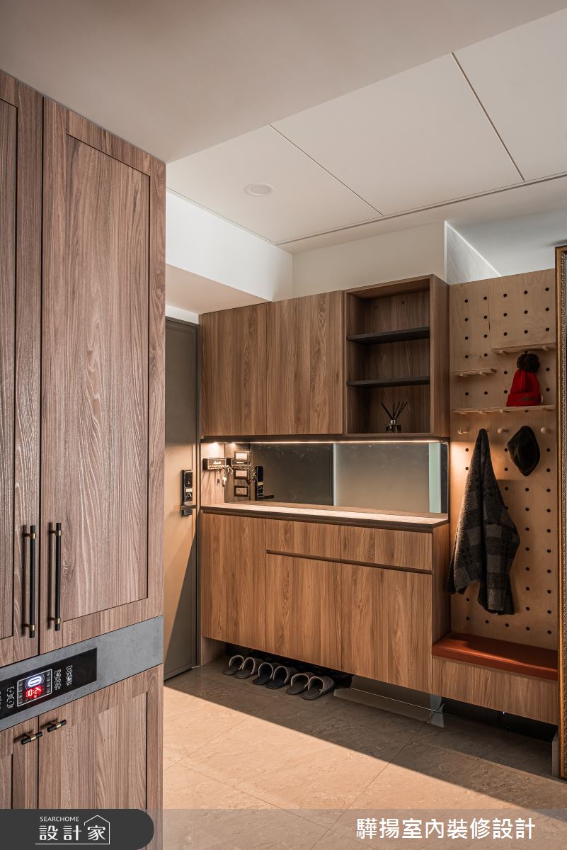 28坪新成屋(5年以下)＿北歐風玄關案例圖片＿驊揚室內裝修設計有限公司＿驊揚_17之3