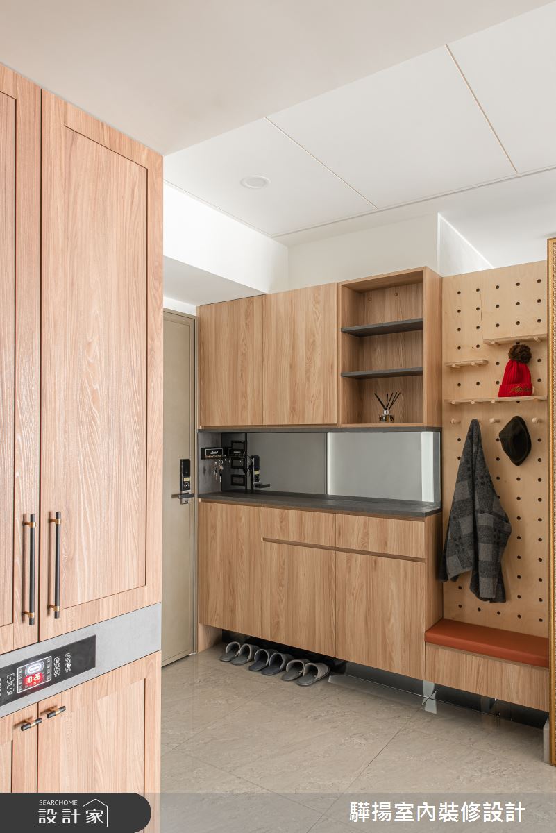 28坪新成屋(5年以下)＿北歐風玄關案例圖片＿驊揚室內裝修設計有限公司＿驊揚_17之4