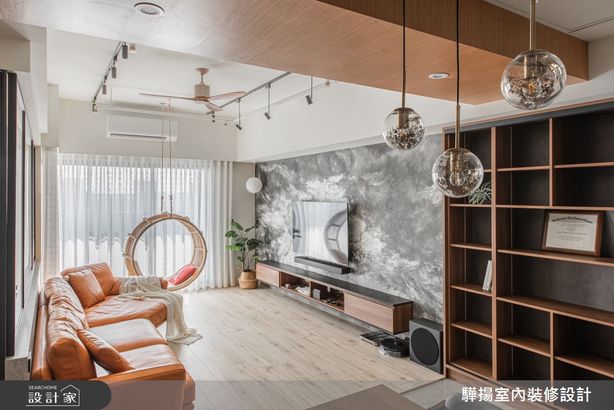 28坪新成屋(5年以下)＿北歐風客廳案例圖片＿驊揚室內裝修設計有限公司＿驊揚_17之8