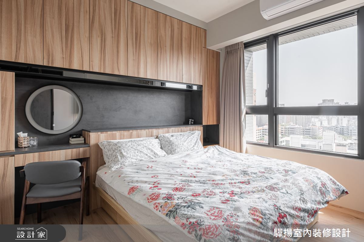 28坪新成屋(5年以下)＿北歐風臥室案例圖片＿驊揚室內裝修設計有限公司＿驊揚_17之21