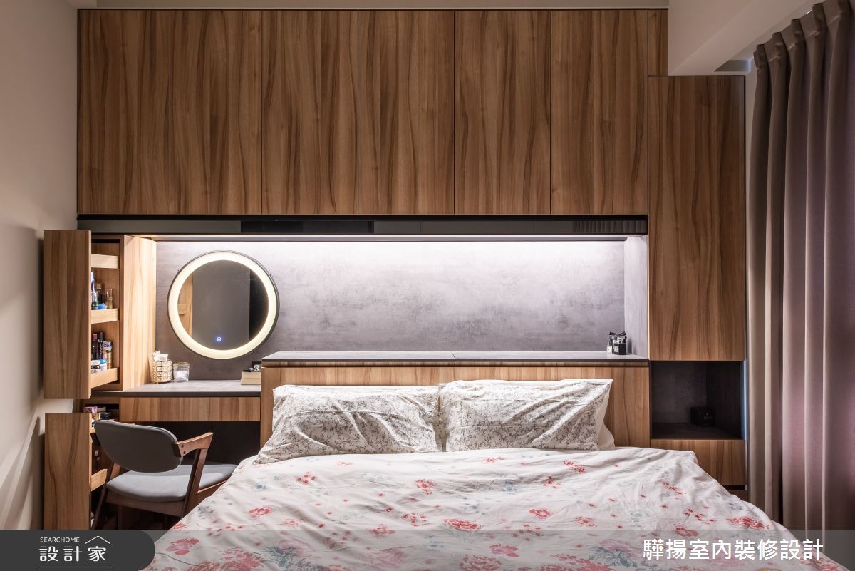 28坪新成屋(5年以下)＿北歐風臥室案例圖片＿驊揚室內裝修設計有限公司＿驊揚_17之23