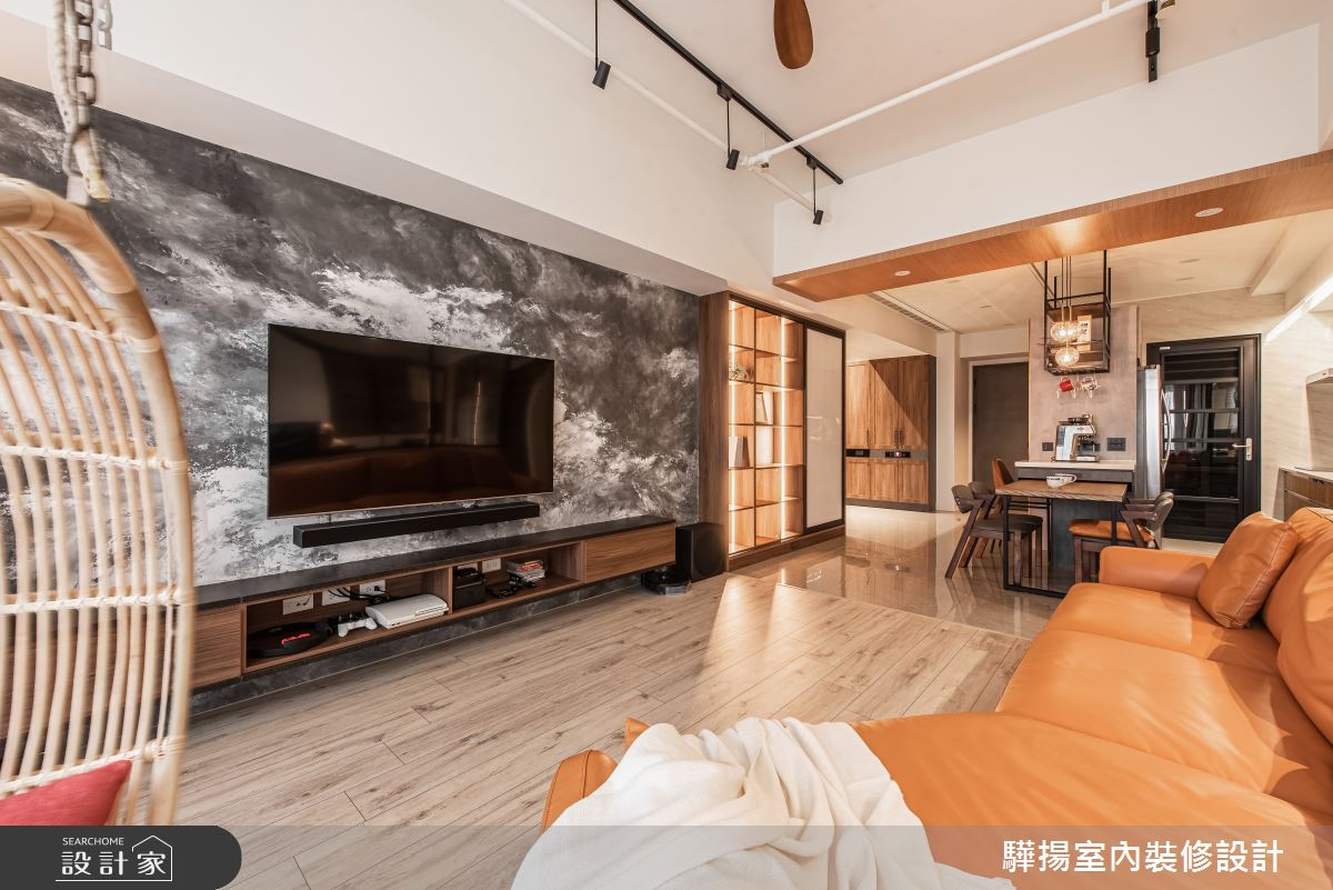 28坪新成屋(5年以下)＿北歐風客廳案例圖片＿驊揚室內裝修設計有限公司＿驊揚_17之12
