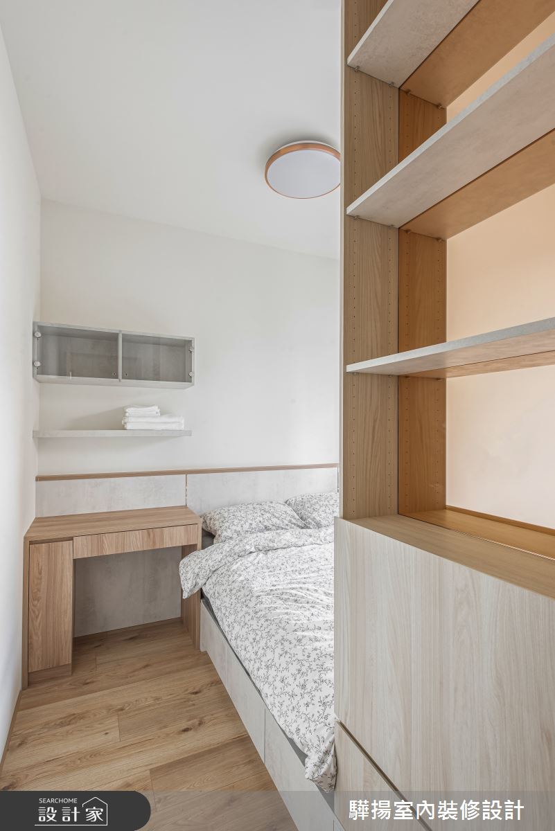 28坪新成屋(5年以下)＿北歐風臥室案例圖片＿驊揚室內裝修設計有限公司＿驊揚_17之24