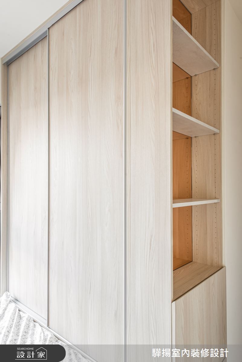 28坪新成屋(5年以下)＿北歐風臥室案例圖片＿驊揚室內裝修設計有限公司＿驊揚_17之25