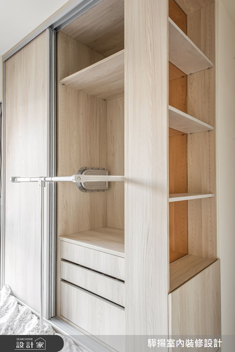 28坪新成屋(5年以下)＿北歐風臥室案例圖片＿驊揚室內裝修設計有限公司＿驊揚_17之26