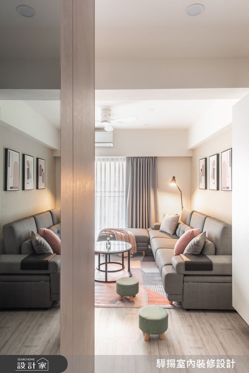 新成屋(5年以下)＿混搭風客廳案例圖片＿驊揚室內裝修設計有限公司＿驊揚_21之1