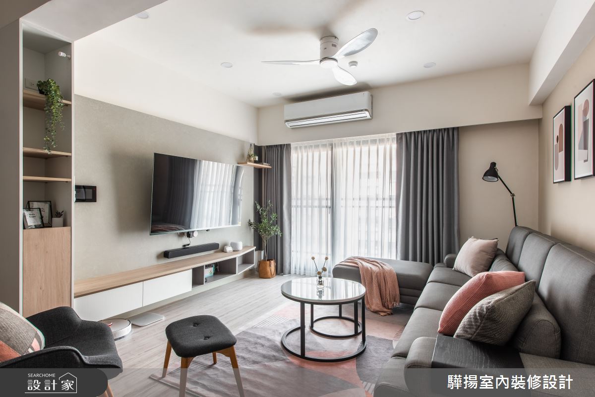 新成屋(5年以下)＿混搭風客廳案例圖片＿驊揚室內裝修設計有限公司＿驊揚_21之2