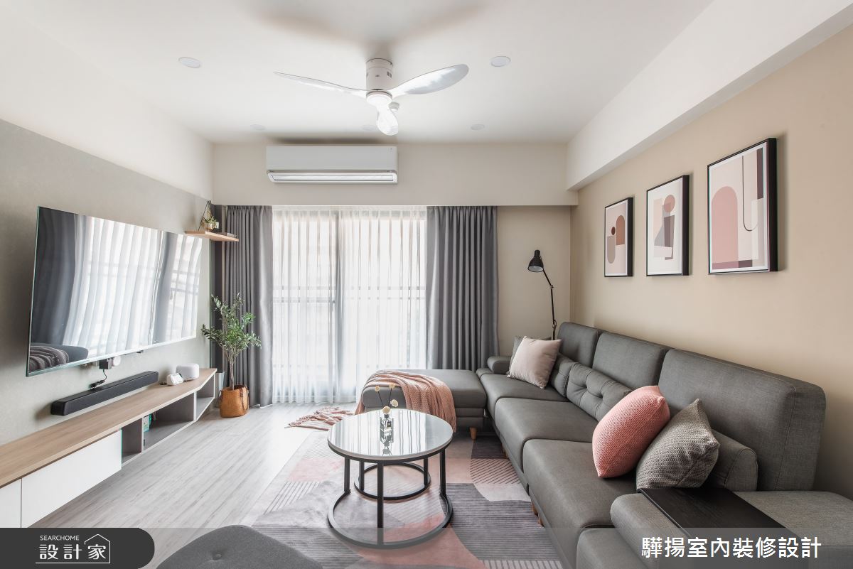 新成屋(5年以下)＿混搭風客廳案例圖片＿驊揚室內裝修設計有限公司＿驊揚_21之3