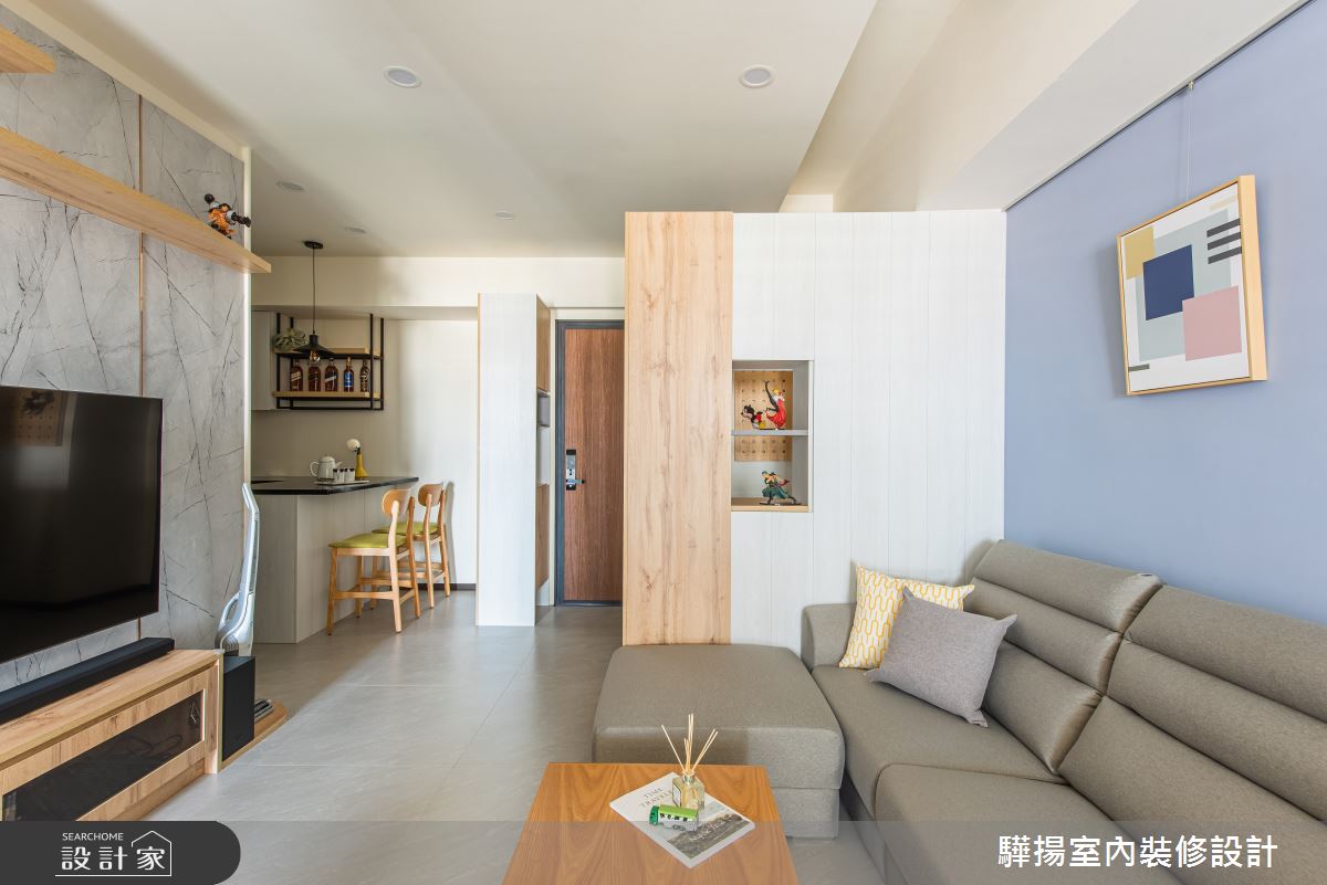 新成屋(5年以下)＿混搭風客廳案例圖片＿驊揚室內裝修設計有限公司＿驊揚_24之8