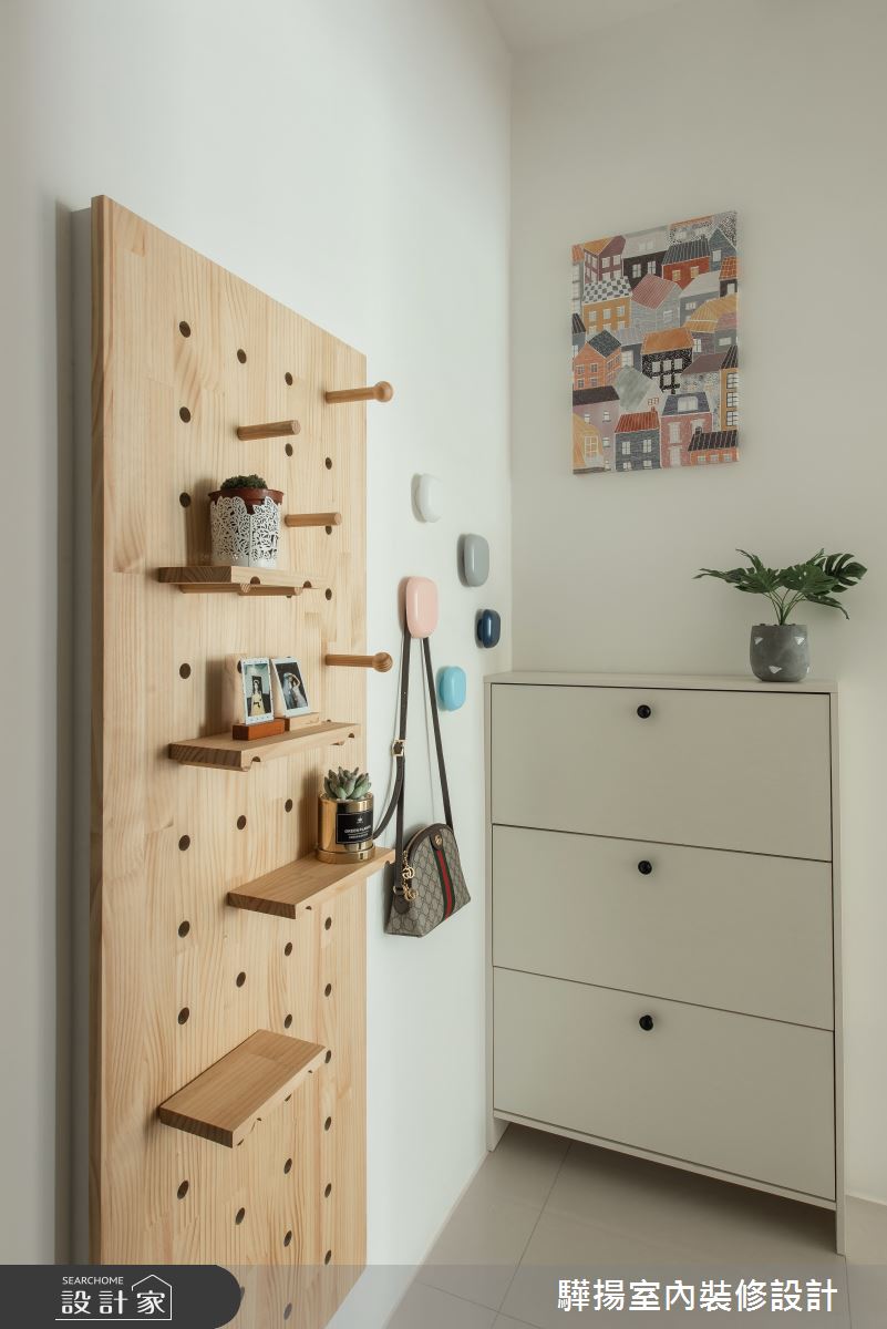 17坪新成屋(5年以下)＿北歐風玄關案例圖片＿驊揚室內裝修設計有限公司＿驊揚_31之1