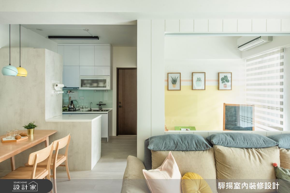 17坪新成屋(5年以下)＿北歐風客廳案例圖片＿驊揚室內裝修設計有限公司＿驊揚_31之15