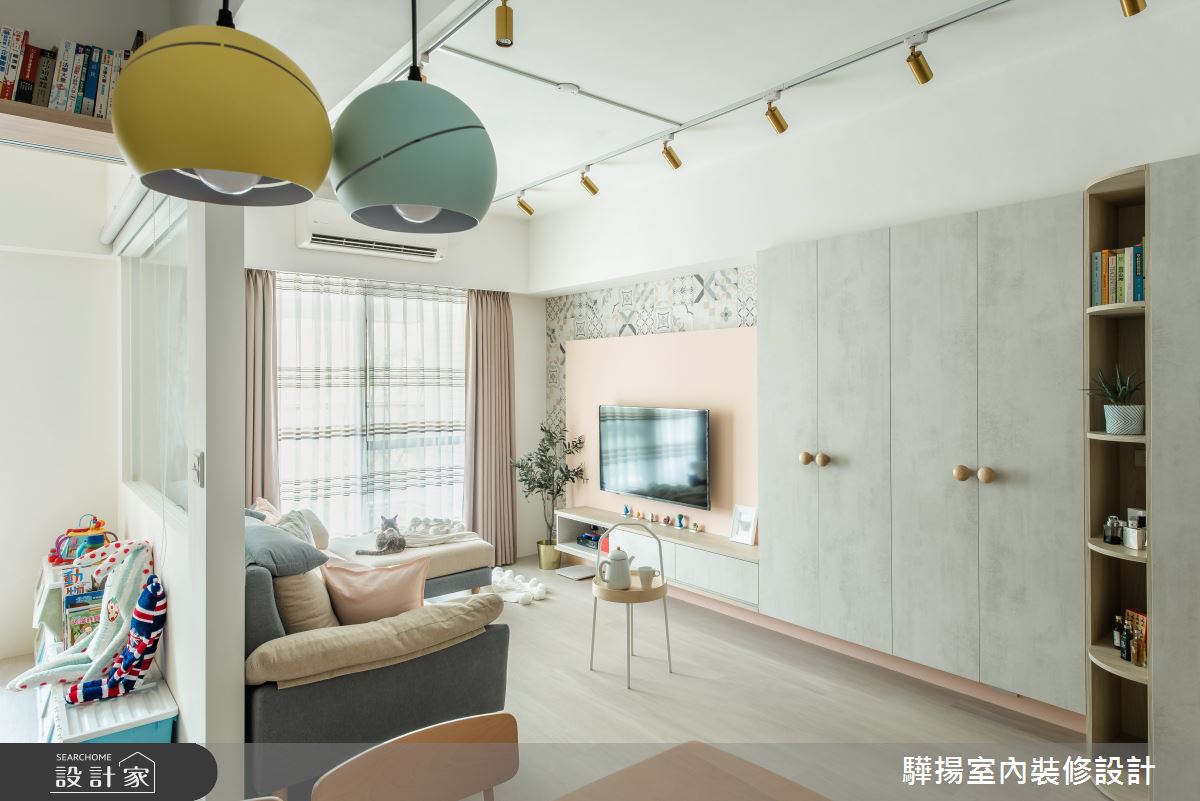 17坪新成屋(5年以下)＿北歐風客廳案例圖片＿驊揚室內裝修設計有限公司＿驊揚_31之16