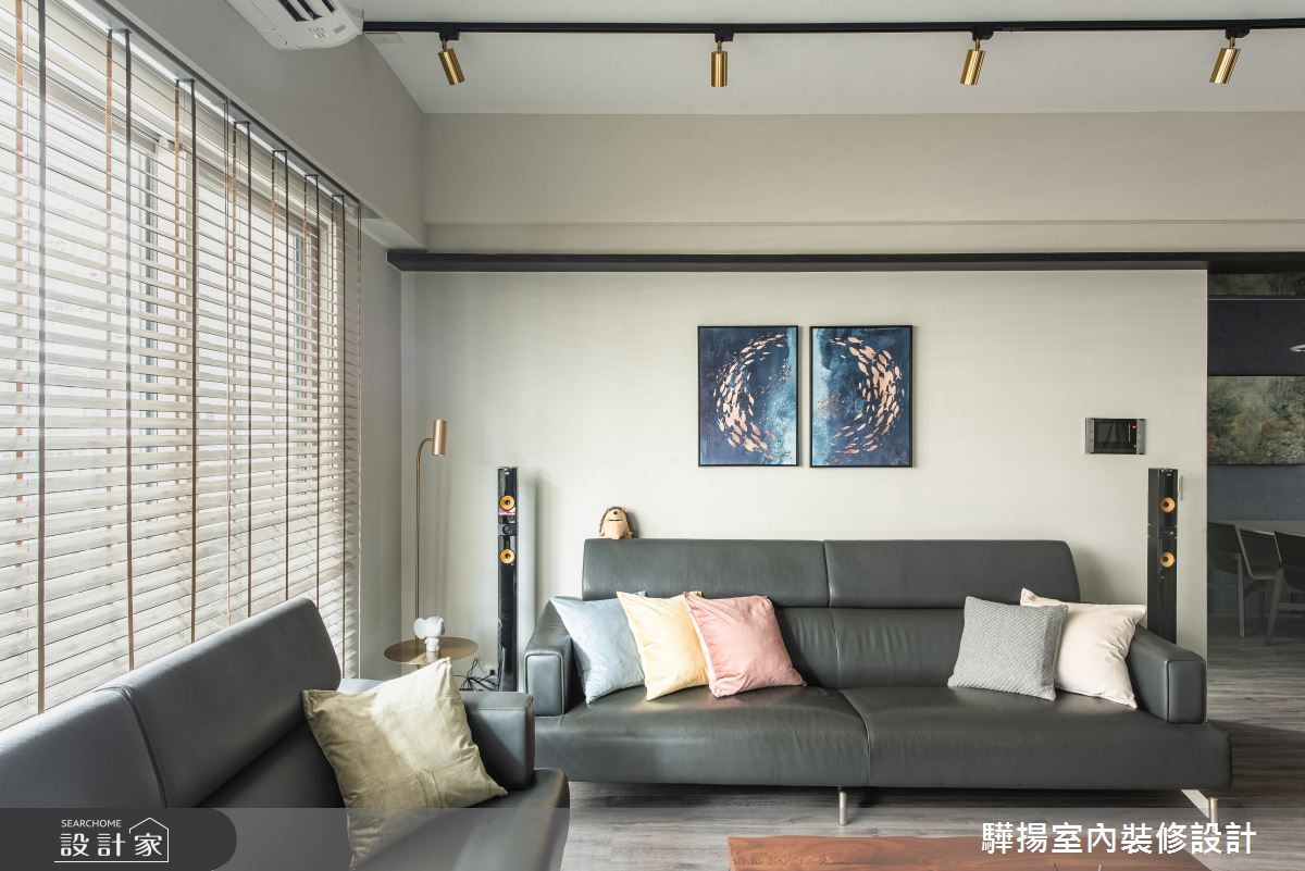 31坪新成屋(5年以下)＿現代風客廳案例圖片＿驊揚室內裝修設計有限公司＿驊揚_32之10