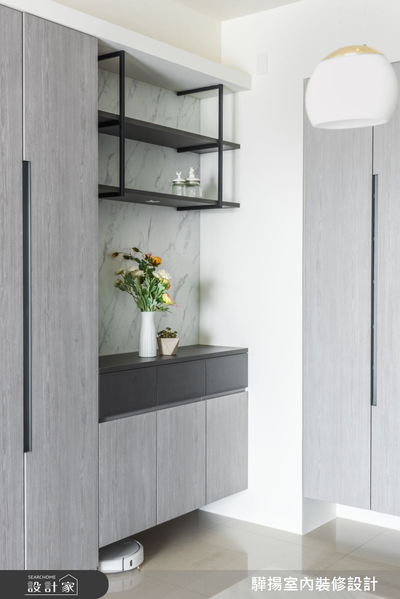 21坪新成屋(5年以下)＿現代風玄關案例圖片＿驊揚室內裝修設計有限公司＿驊揚_33之5