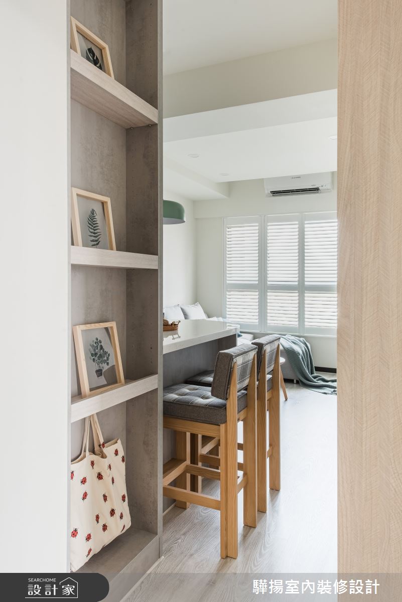 16坪新成屋(5年以下)＿北歐風玄關案例圖片＿驊揚室內裝修設計有限公司＿驊揚_36之2