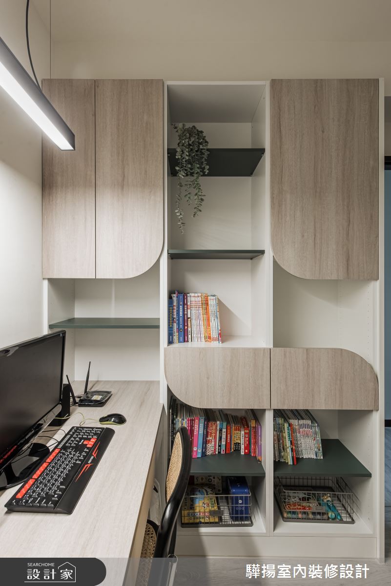 16坪新成屋(5年以下)＿北歐風書房案例圖片＿驊揚室內裝修設計有限公司＿驊揚_36之19