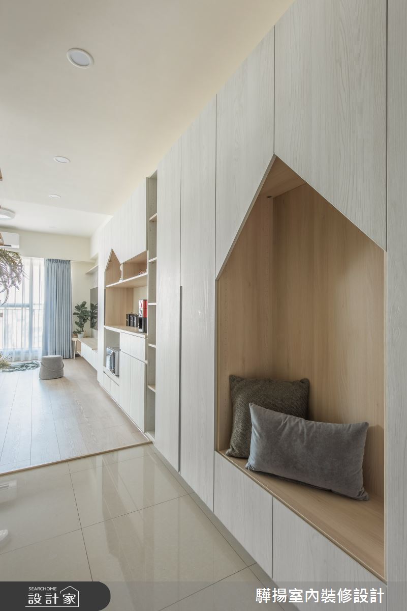 19坪新成屋(5年以下)＿北歐風玄關案例圖片＿驊揚室內裝修設計有限公司＿驊揚_38之1