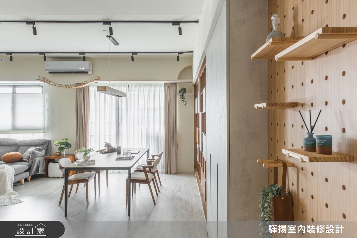 26坪新成屋(5年以下)＿北歐風工作區案例圖片＿驊揚室內裝修設計有限公司＿驊揚_39之3