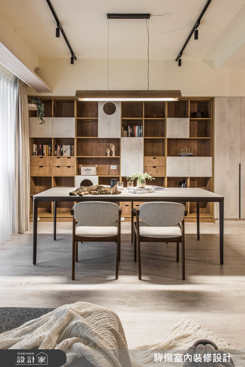 26坪新成屋(5年以下)＿北歐風工作區案例圖片＿驊揚室內裝修設計有限公司＿驊揚_39之10