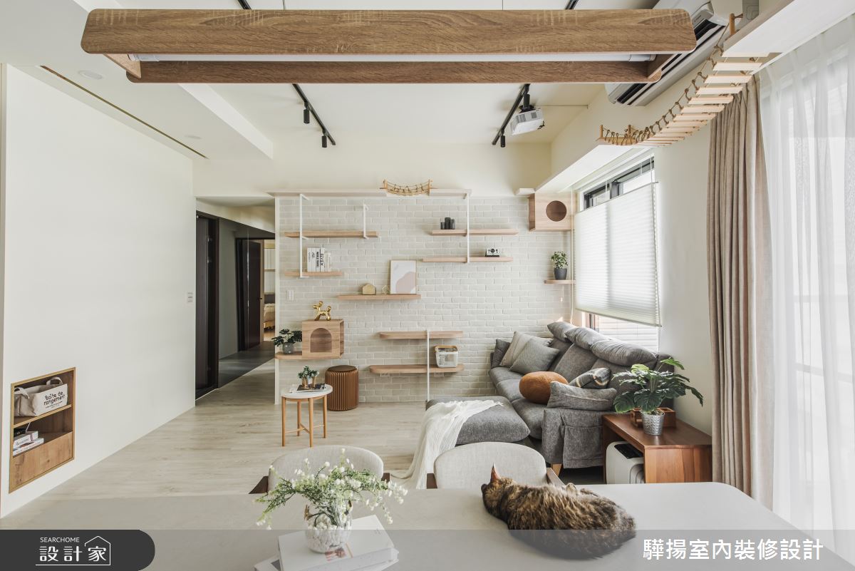 26坪新成屋(5年以下)＿北歐風客廳案例圖片＿驊揚室內裝修設計有限公司＿驊揚_39之12