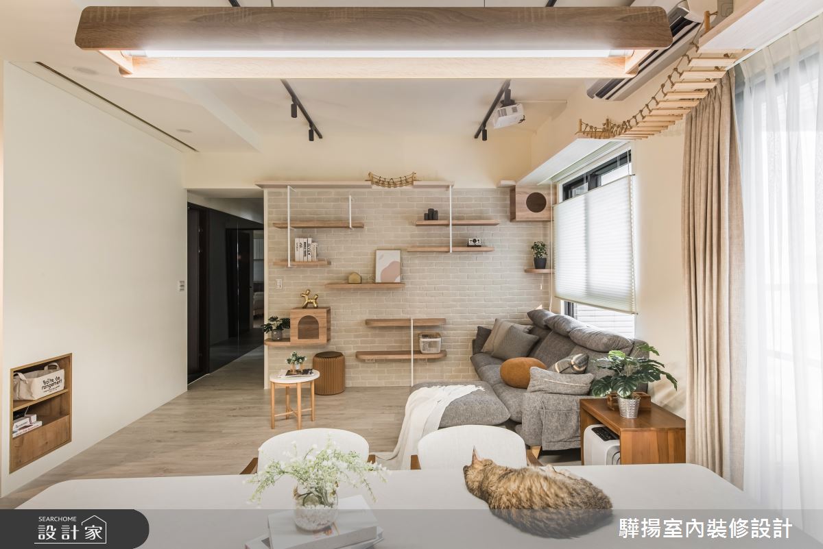 26坪新成屋(5年以下)＿北歐風客廳案例圖片＿驊揚室內裝修設計有限公司＿驊揚_39之13