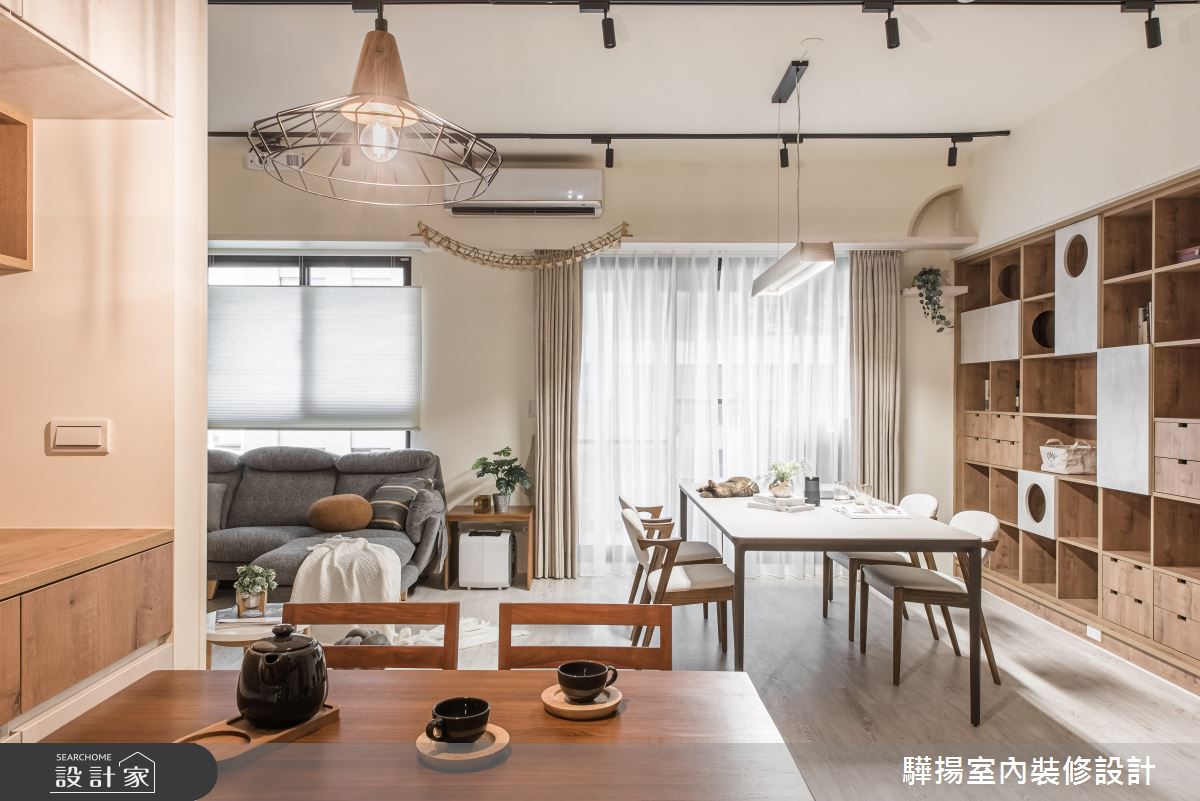 26坪新成屋(5年以下)＿北歐風客廳案例圖片＿驊揚室內裝修設計有限公司＿驊揚_39之15