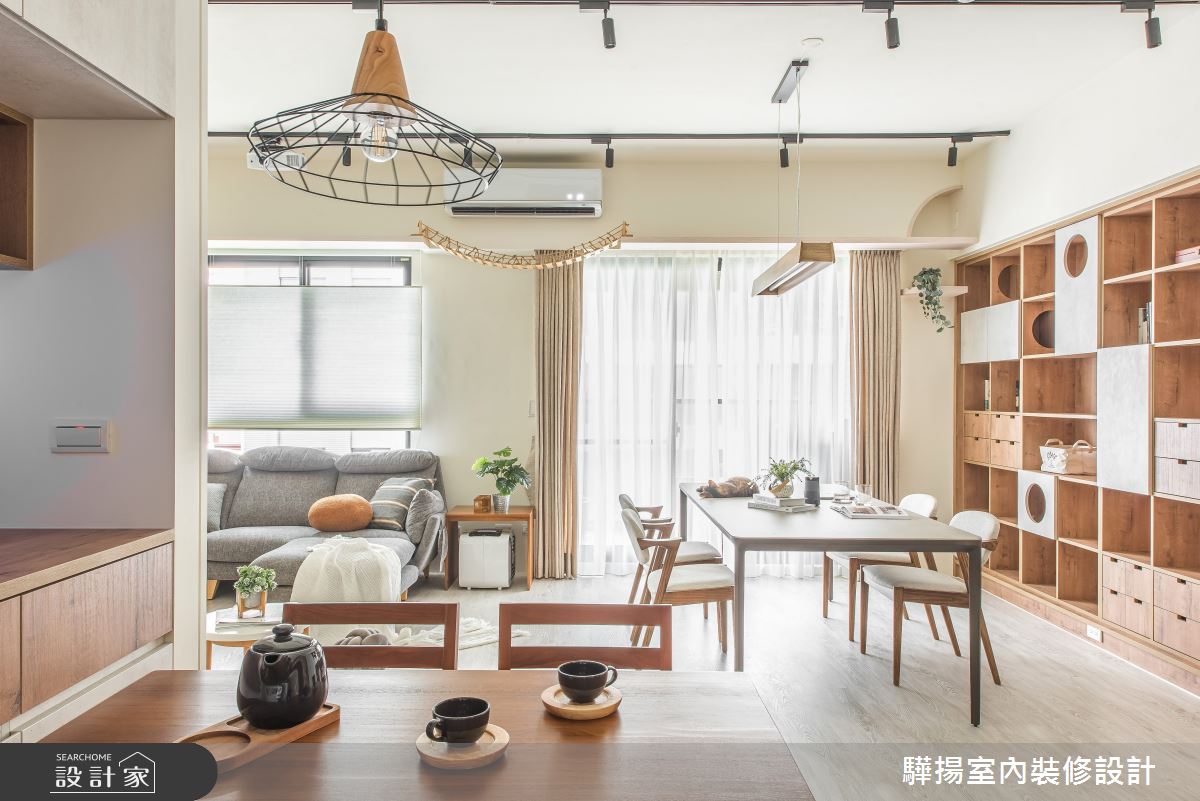 26坪新成屋(5年以下)＿北歐風客廳案例圖片＿驊揚室內裝修設計有限公司＿驊揚_39之16