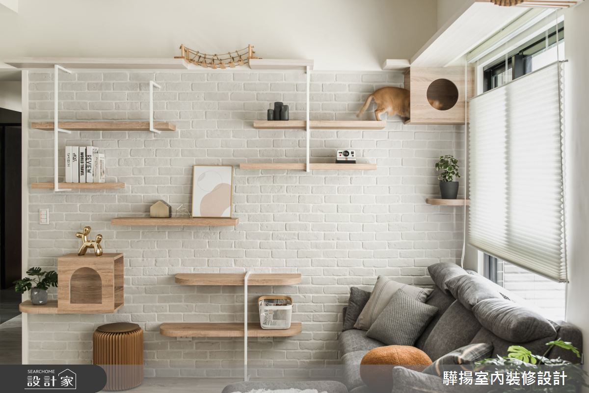 26坪新成屋(5年以下)＿北歐風客廳案例圖片＿驊揚室內裝修設計有限公司＿驊揚_39之25