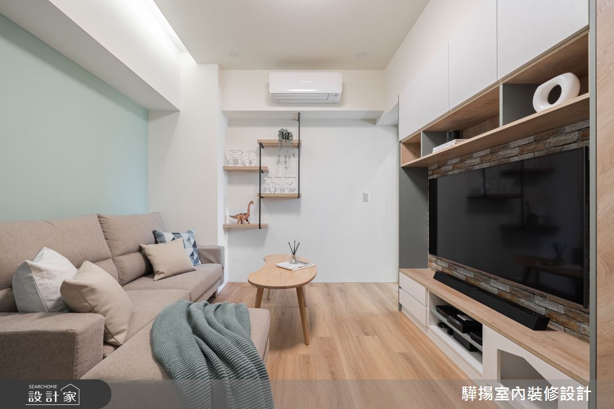 11坪新成屋(5年以下)＿現代風客廳案例圖片＿驊揚室內裝修設計有限公司＿驊揚_40之2