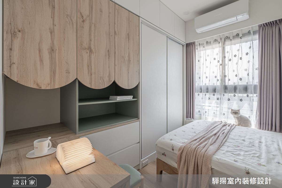 11坪新成屋(5年以下)＿現代風臥室案例圖片＿驊揚室內裝修設計有限公司＿驊揚_40之16