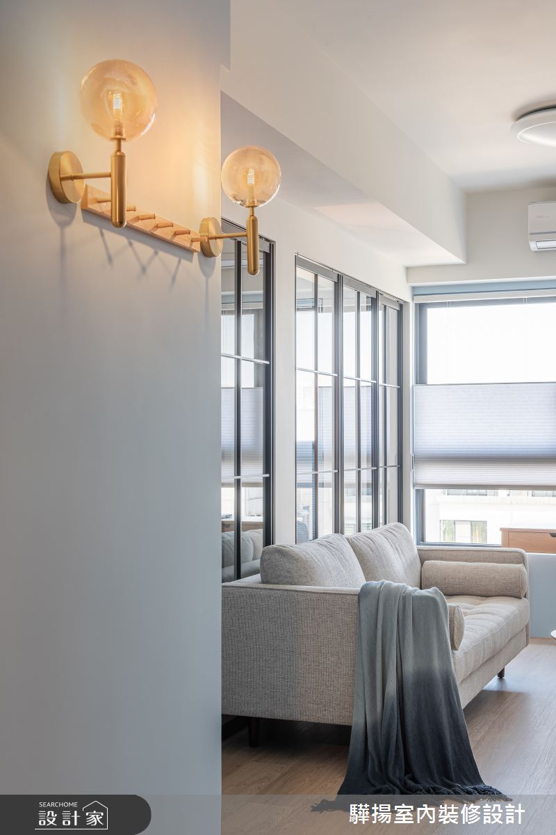 12坪新成屋(5年以下)＿北歐風玄關客廳案例圖片＿驊揚室內裝修設計有限公司＿驊揚_41之1