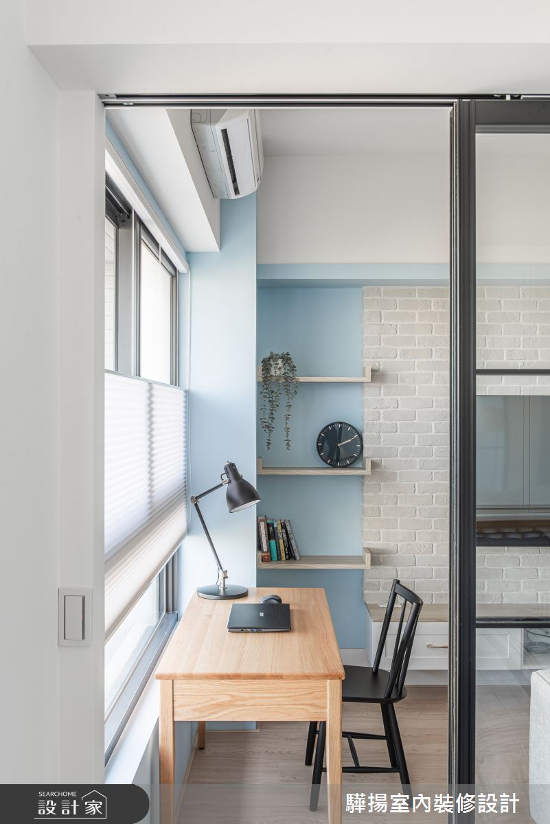 12坪新成屋(5年以下)＿北歐風客廳工作區案例圖片＿驊揚室內裝修設計有限公司＿驊揚_41之14