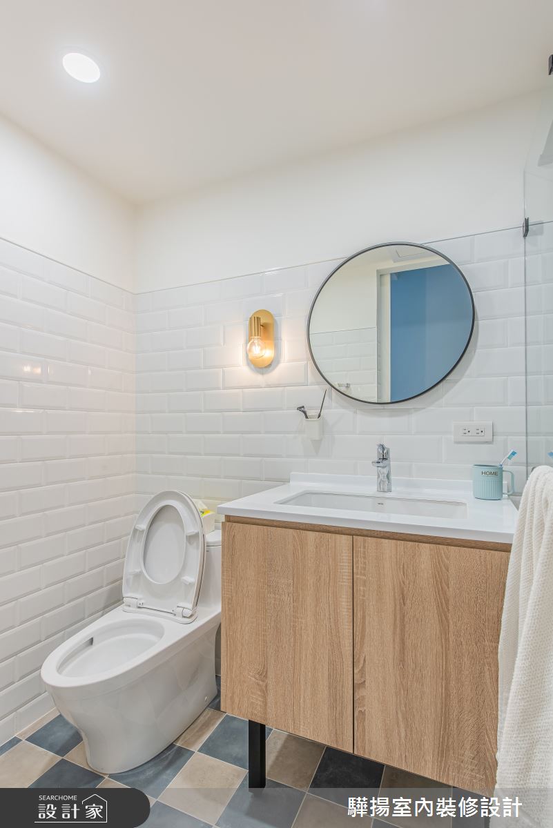 12坪新成屋(5年以下)＿北歐風浴室案例圖片＿驊揚室內裝修設計有限公司＿驊揚_41之19