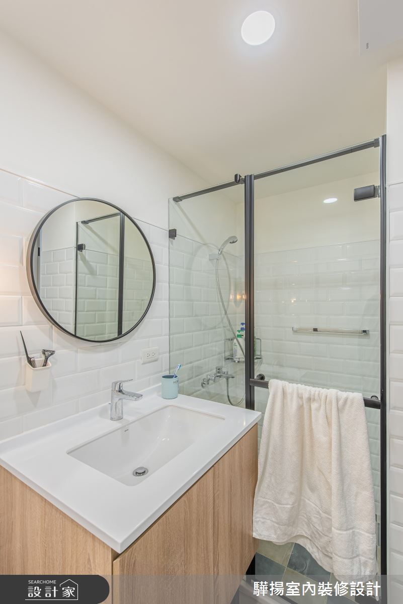 12坪新成屋(5年以下)＿北歐風浴室案例圖片＿驊揚室內裝修設計有限公司＿驊揚_41之20