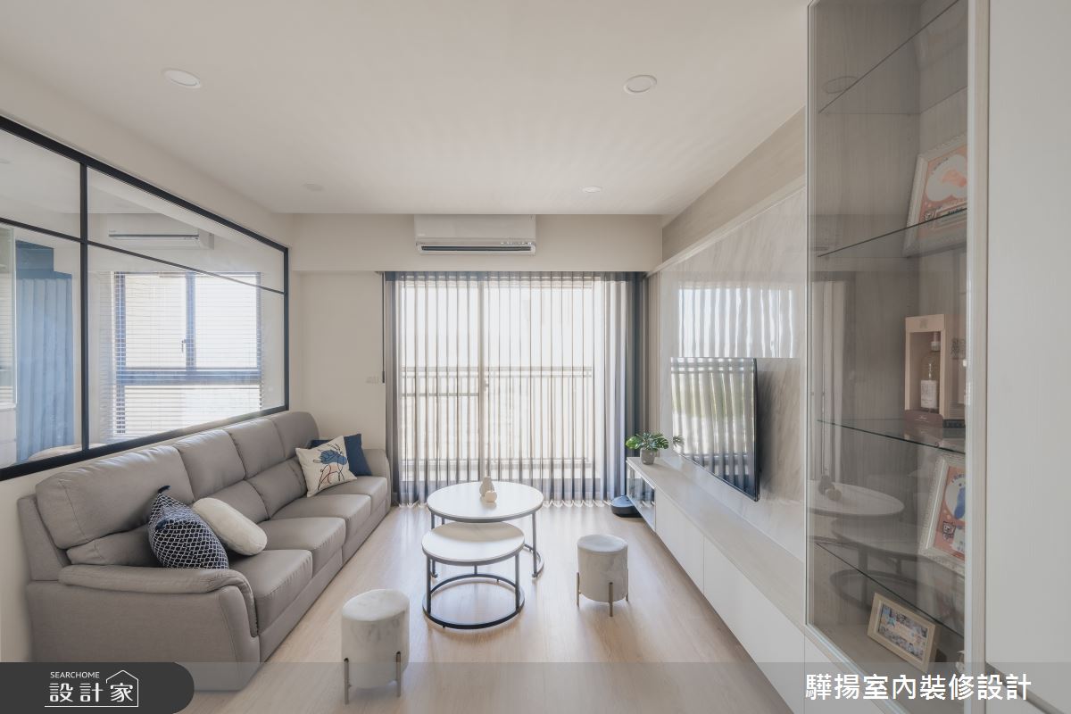 15坪新成屋(5年以下)＿簡約風客廳案例圖片＿驊揚室內裝修設計有限公司＿驊揚_42之4
