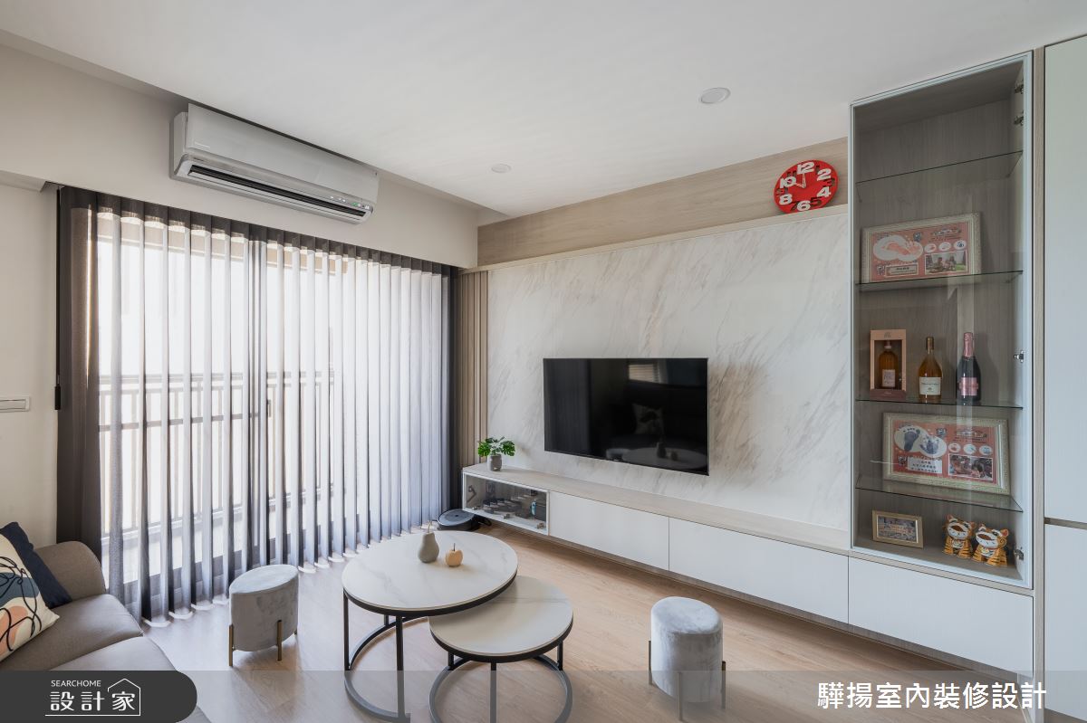 15坪新成屋(5年以下)＿簡約風客廳案例圖片＿驊揚室內裝修設計有限公司＿驊揚_42之5