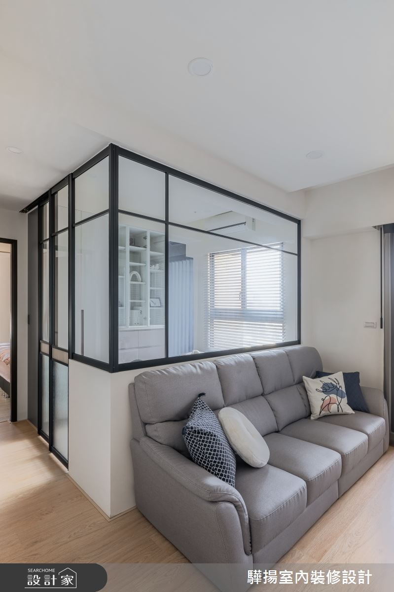 15坪新成屋(5年以下)＿簡約風客廳書房案例圖片＿驊揚室內裝修設計有限公司＿驊揚_42之15