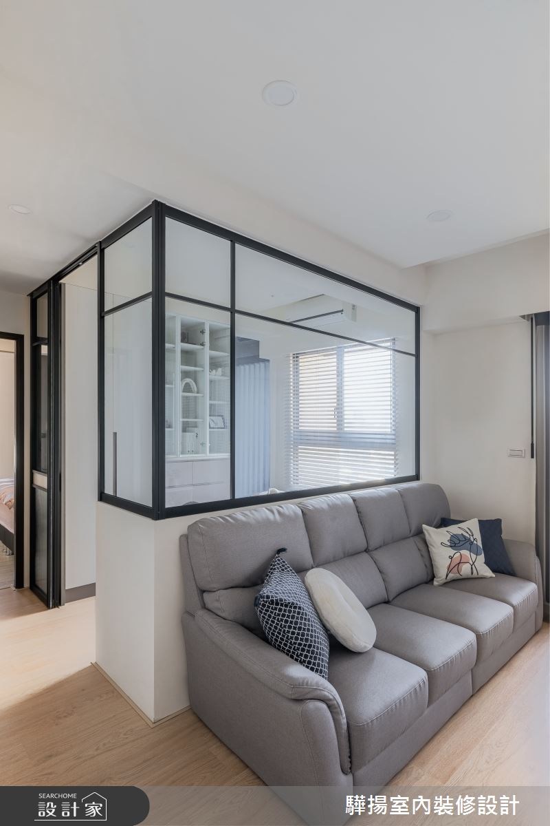 15坪新成屋(5年以下)＿簡約風客廳書房案例圖片＿驊揚室內裝修設計有限公司＿驊揚_42之16