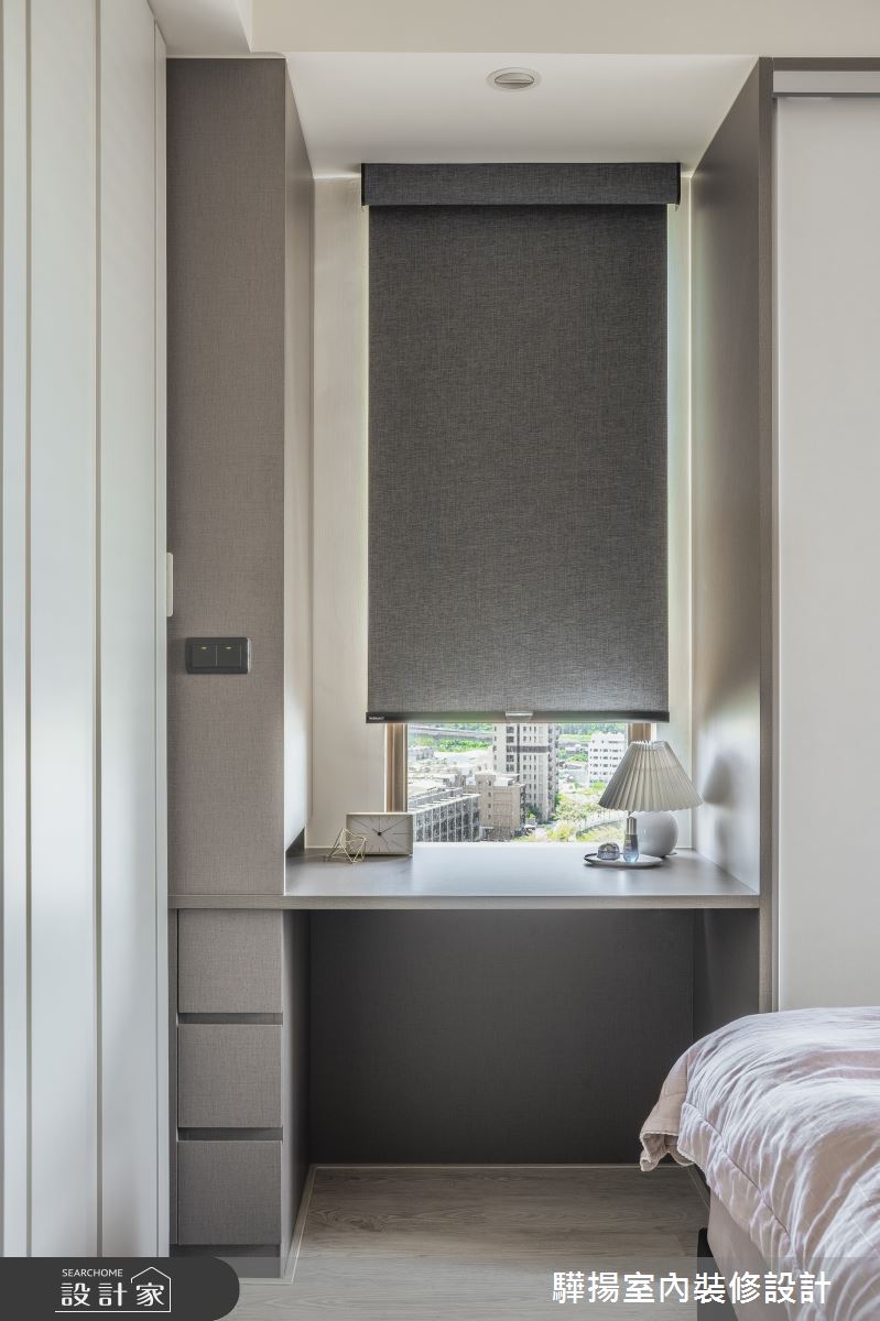 15坪新成屋(5年以下)＿簡約風臥室案例圖片＿驊揚室內裝修設計有限公司＿驊揚_42之24