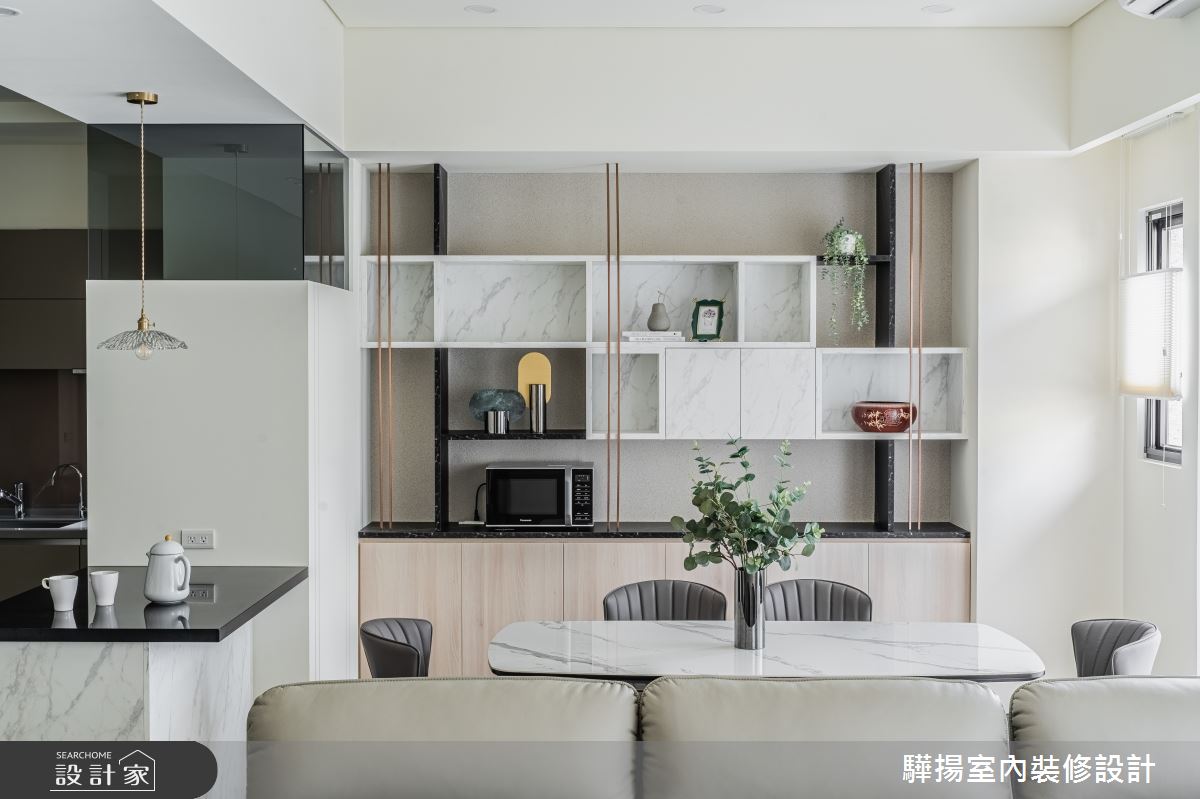 63坪新成屋(5年以下)＿簡約風餐廳中島案例圖片＿驊揚室內裝修設計有限公司＿驊揚_43之4
