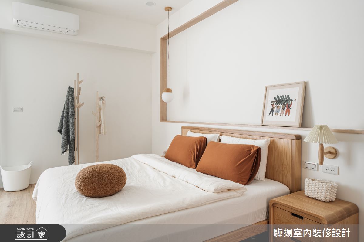 41坪新成屋(5年以下)＿日式無印風臥室案例圖片＿驊揚室內裝修設計有限公司＿驊揚_44重立路透天之17