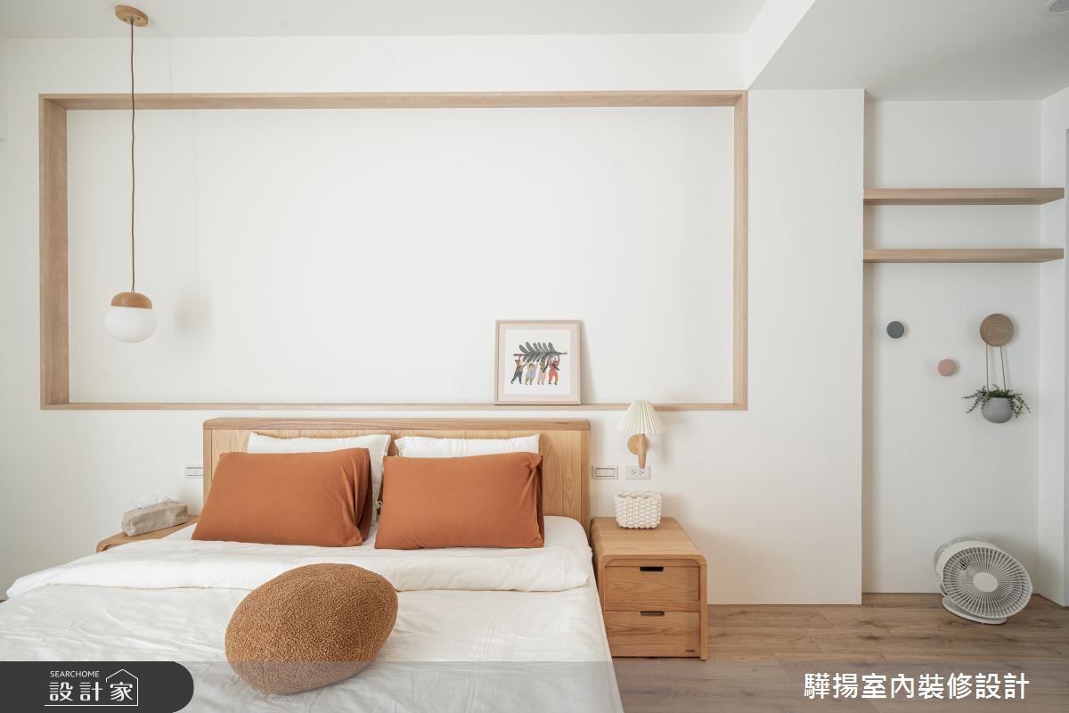 41坪新成屋(5年以下)＿日式無印風臥室案例圖片＿驊揚室內裝修設計有限公司＿驊揚_44重立路透天之18